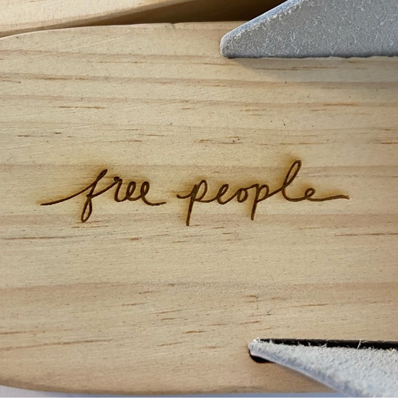 NWOT Free People Striped Woodlands Platform Clog Sandal - Picture 5 of 11